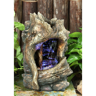 Indoor Rock Fountain with Lights