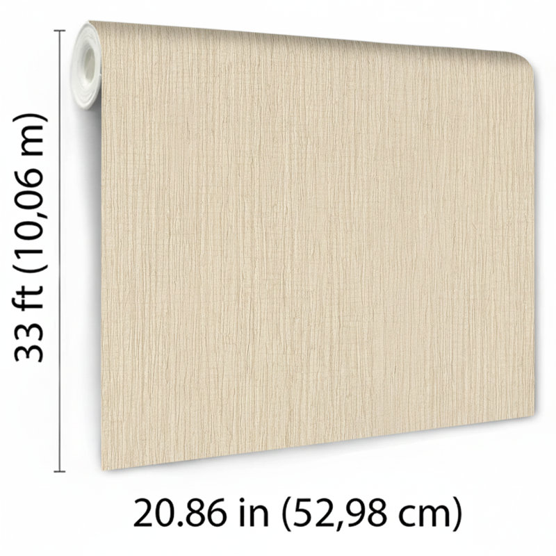 Papier peint texturé Sienna Strand, Naturel