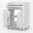 Fabeha 24.2 " W Freestanding Standard 1 Single Vanity Bathroom Vanity With Ceramic Top-1746015995