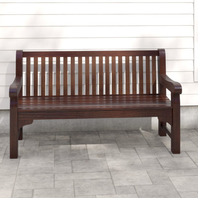 Garden bench made of solid wood