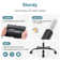 Inbox Zero Denesha Adjustable Reclining Ergonomic Faux Leather Swiveling PC & Racing Game Chair