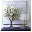 Mixed Blossoms in Glass Vase