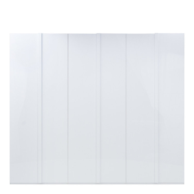 Italia 6 Door Manufactured Wood Wardrobe