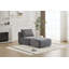 Canapé modulaire en mousse à mémoire de forme moderne modulaire Cloud avec repose-pieds mobile sans assemblage, gris-334109201