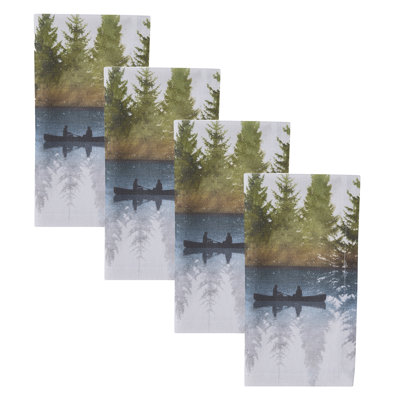 Ensemble de 4 serviettes Crumbley