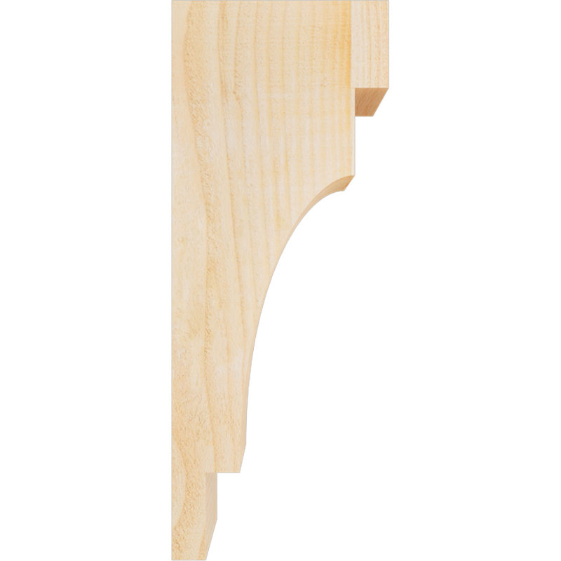 Corbeau méditerranéen, H 20 po x l 4 po x P 8 po, Sapin de Douglas, Sciage brut