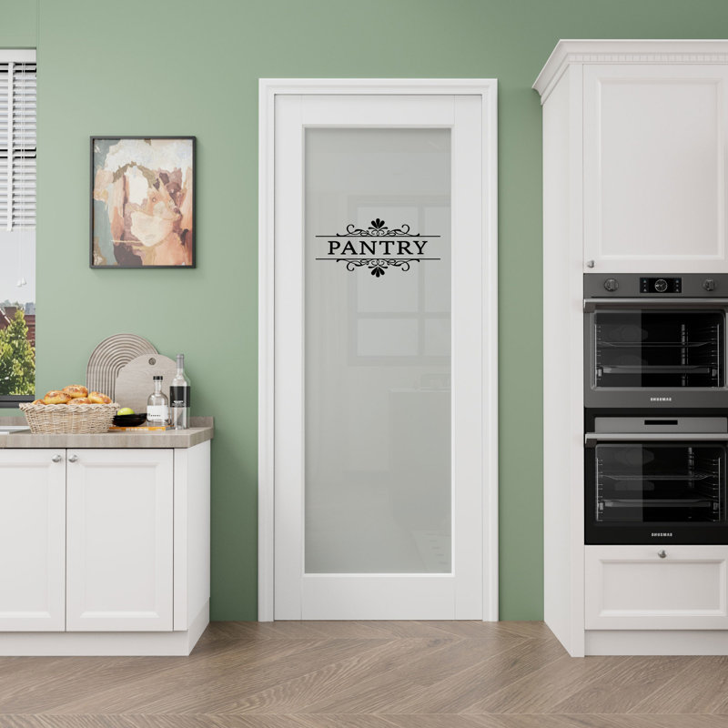 Porte standard d'intérieur en bois manufacturé massif sans trousse de quincaillerie, 32 po x 80 po, blanc016