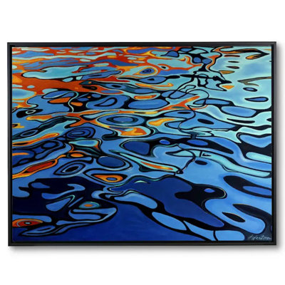 Ripples And Reflections#2 Falmouth Print by Alan Weston