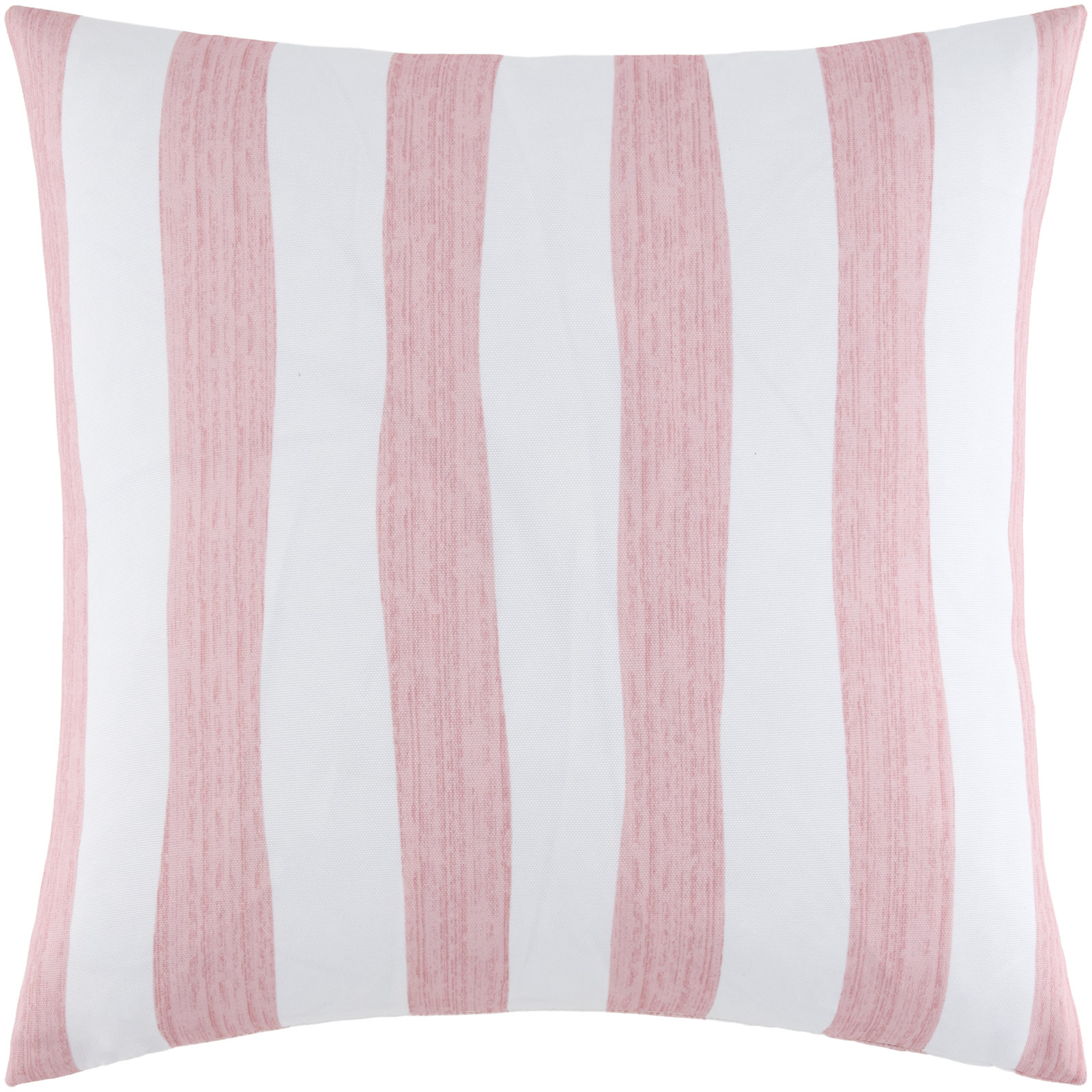Laguna Striped Reversible Throw Pillow, Pink Striped, Square 20", Cover Only