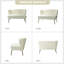 Lisette 119cm Mid-Century Modern Curved Back 2 Seater Sofa with Tufted Back-49033755