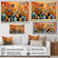 «Orange Boho Pottery Expressions II», art mural Boho-1752947922-1752947929