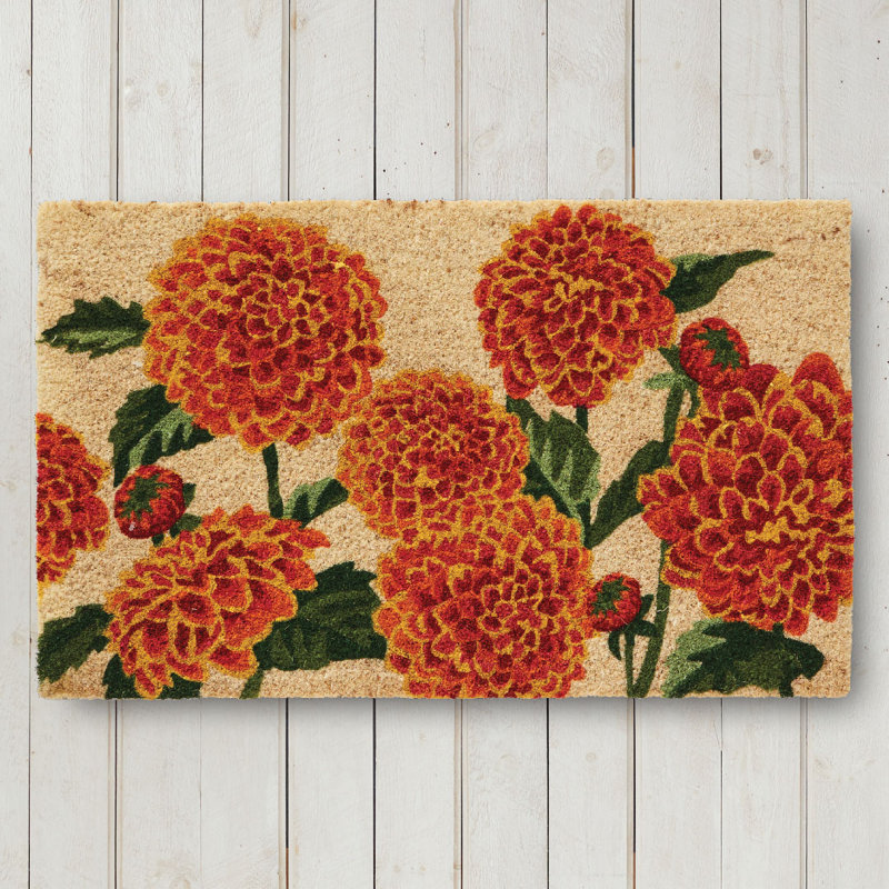 Dahlia Outdoor Doormat