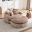 Fauteuil méridienne large avec coussins-472684003