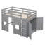 Lit mezzanine avec rangement intégré 58,5 po-94422852
