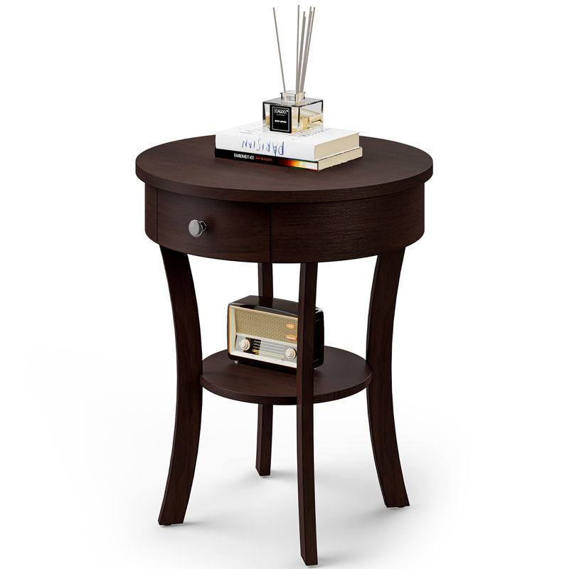 Jaresha 20'' W Nightstand, Black