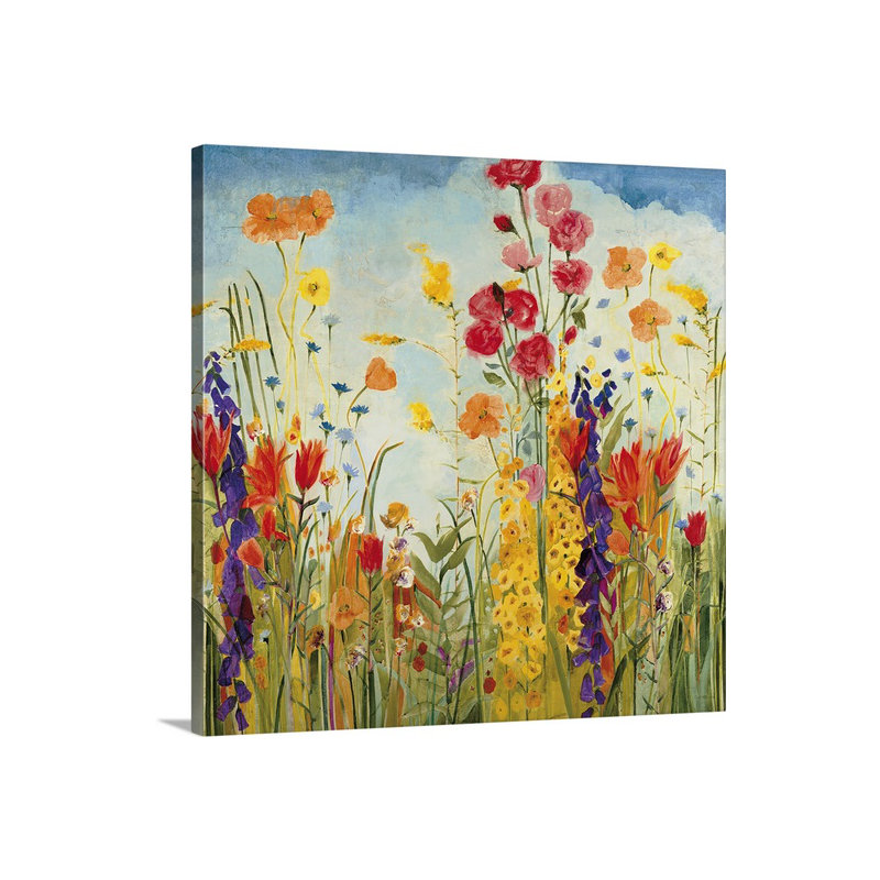 Laughter - reproduction sur toile tendue, H 24 po x l 24 po x p 1,25 po