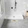 60"W 30/32"D Single Threshold SMC Shower Base Anti-Slip Shower Pan with Drain Assembly & Drain Cover