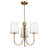 3 - Light Dimmable Chandelier-124349016