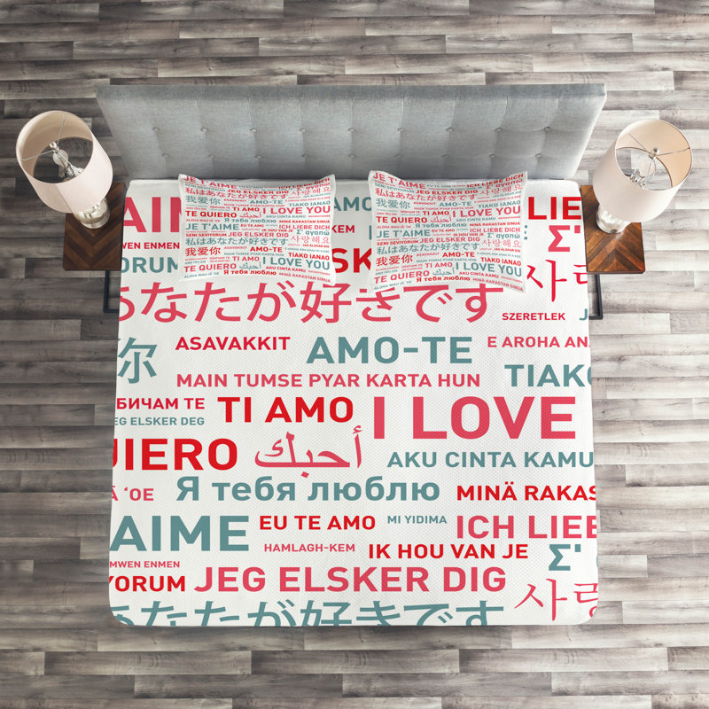 Eclectic Polyester Coverlet