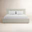 Lit plateforme tapissier Jayla Diamond-108940712