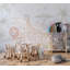 White Background Wallpaper Nursery Safari Wall Mural-1180752045-1180752040