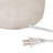Cream Stoneware Floor Lamp With Linen Shade