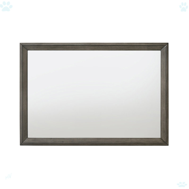 Escher Gray Oak Finish Mirror