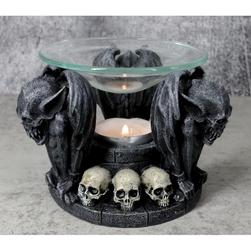 Figurine crâne de vampire Jayshan