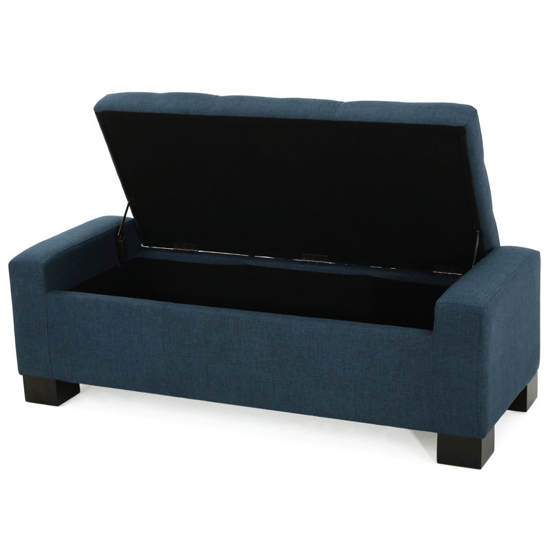 Tissu moderne avec motif gaufré et espace de rangement confortable à texture abondante - bleu marine, Marine