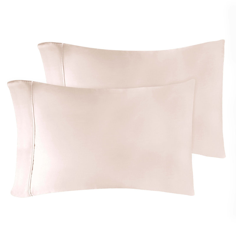Taie d'oreiller en mélange de coton égyptien 400 fils Luxor Treasures, Très grand lit, Beige