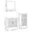 Bathroom Storage Furniture Set