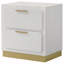 Table de chevet 2 tiroirs-466158884