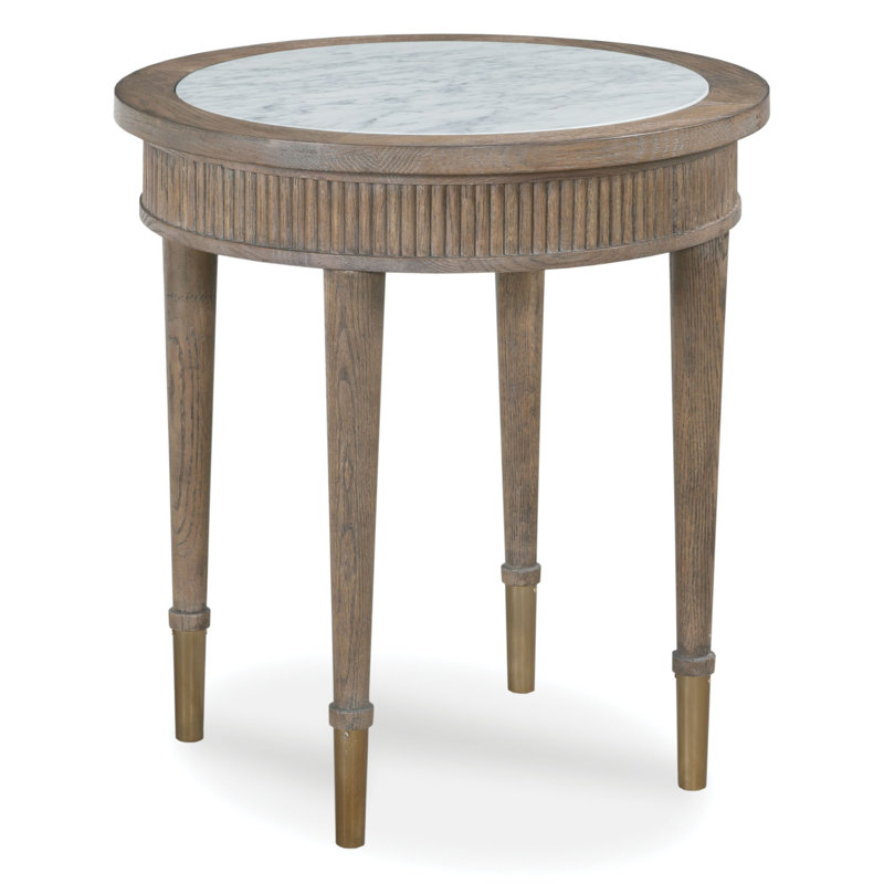 Provence Marble End Table