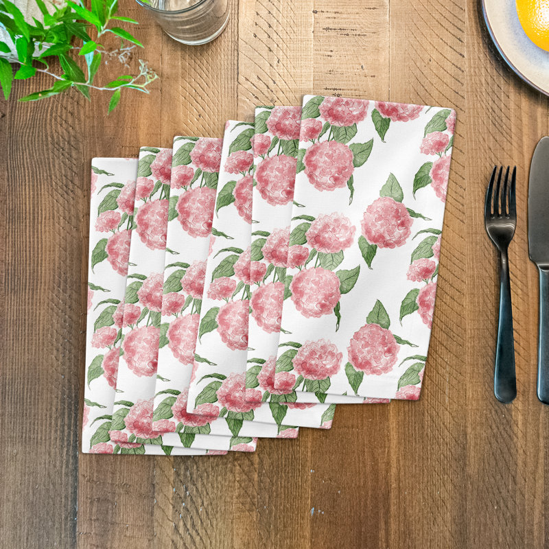 Arveta Cotton Floral Square Napkin