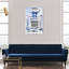 Infini saphir argent - art textuel sur toile-51241557-51241560-119864424