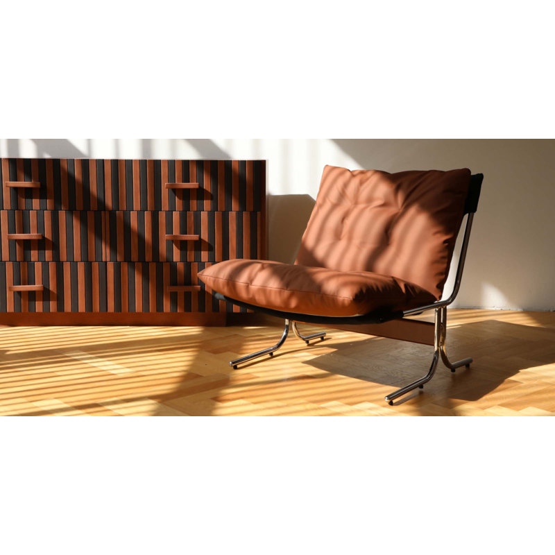 Fauteuil en similicuir