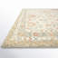 Tapis oriental ivoire / rouille en laine crocheté à la main Aden-1894813952
