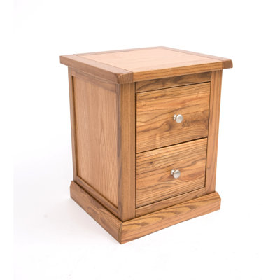 Rippeon 45cm W Plywood / Laminate Board Bedside Table