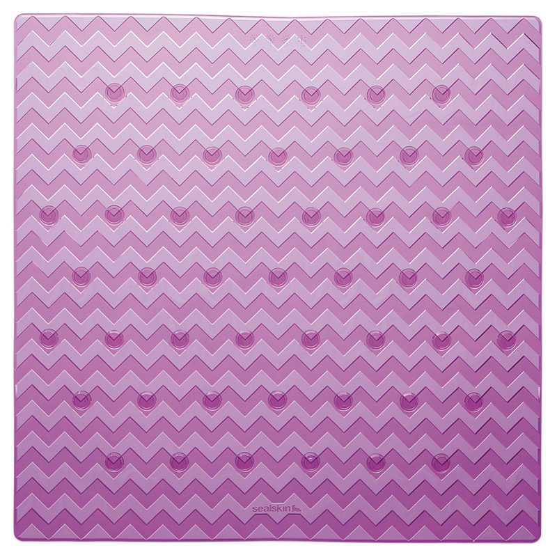 Sealskin Bath Safety Mat Leisure 53 x 53cm, Pink