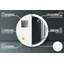 Huldar Glass Flat Wall Mirror