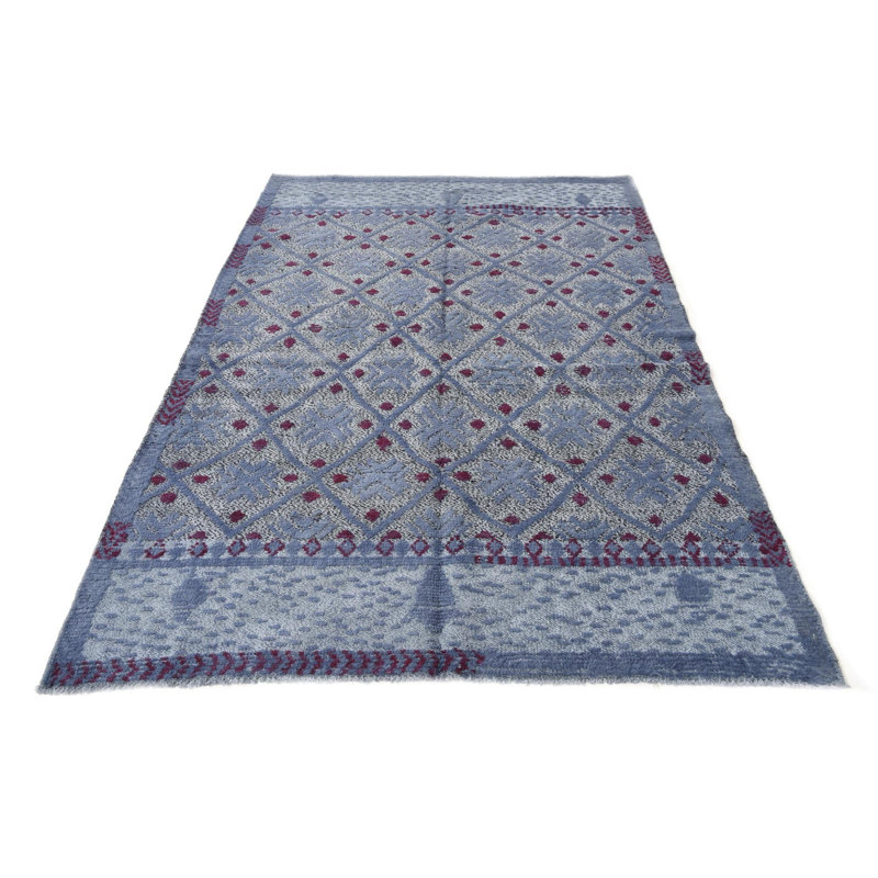 Tapis gris Pham 5 x 8
