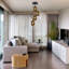 Bellefontaine 4 - Light Black Cluster Pendant