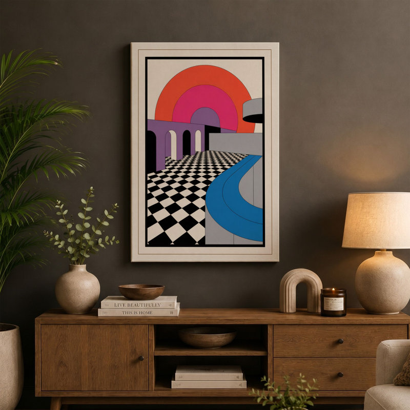 Print, 36x24 - 91.4 x 61.0 cm, Terracotta Border