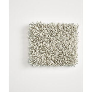 Gravel Solid Colour Shag Area Rug