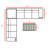 High-Density Polyethylene Wicker Fully Assembled 6 - Person Seating Group with Cushions