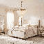 Boa 9-Light Chandelier in Warm Brass by Breegan Jane