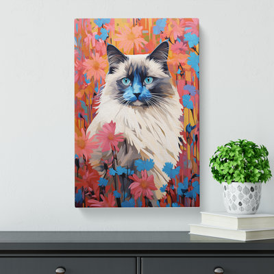 Ragdoll Cat Colour Field No.4 - Print