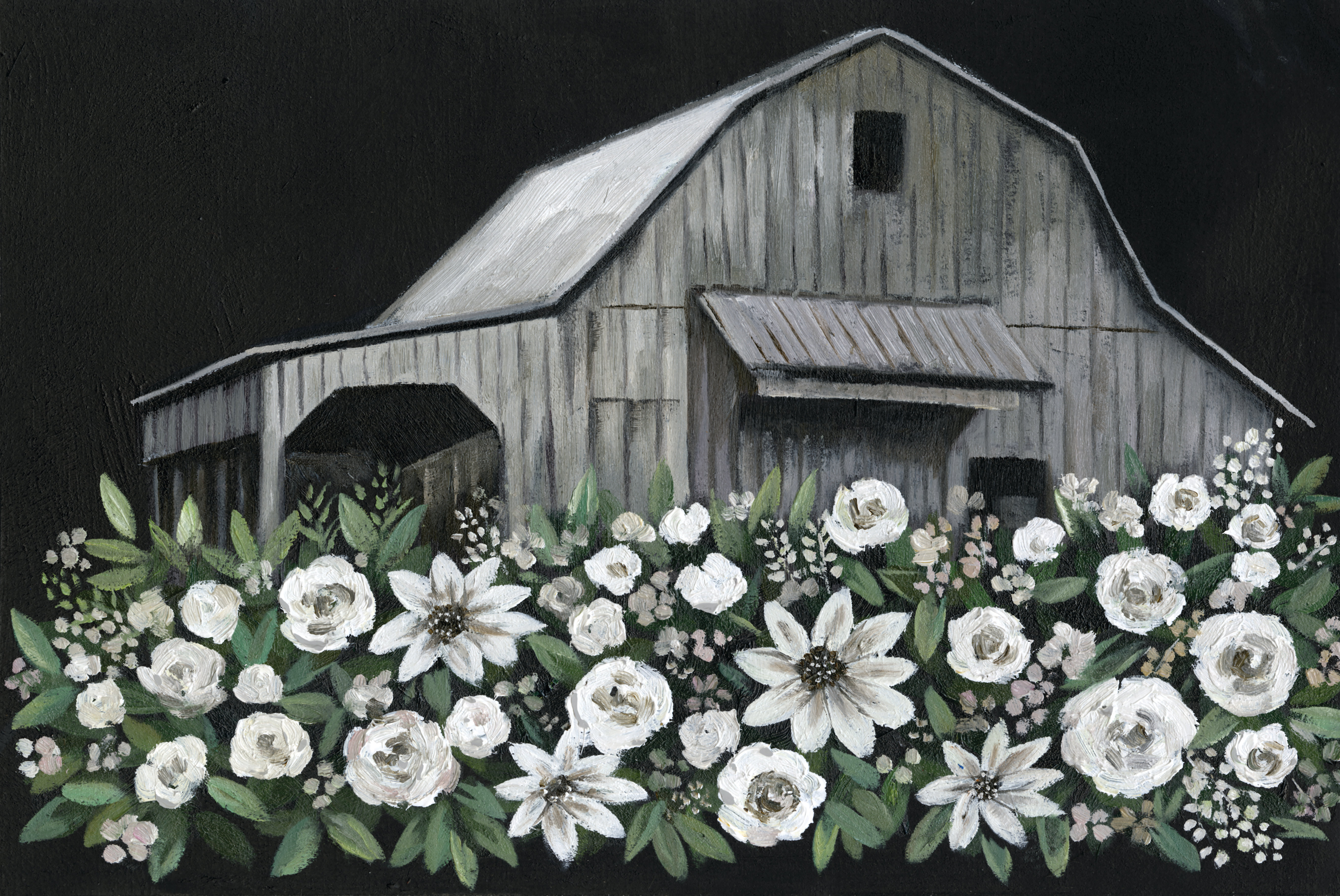August Grove® Flower Barn by White Ladder | Wayfair