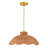 60-Watt Small Scalloped Rattan Pendant Lighting-1443033473