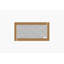 Miroir mural moderne, bronze et blanc, 23,6 po x 47,2 po x 0,9 po | 100% panneau de fibres à densité moyenne, conception écologique Flocal-E | Esthétique élégante et contemporaine parfaite pour la décoration intérieure et les espaces d'entrée-1283366032